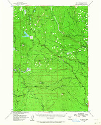 Download a high-resolution, GPS-compatible USGS topo map for Mt Wilson, OR (1964 edition)
