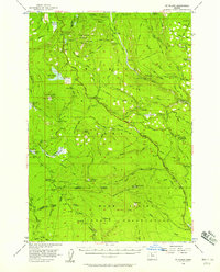 Download a high-resolution, GPS-compatible USGS topo map for Mt Wilson, OR (1958 edition)