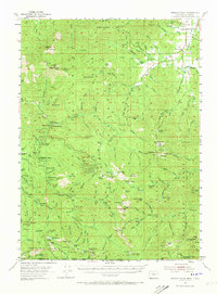 Download a high-resolution, GPS-compatible USGS topo map for Oregon Caves, OR (1973 edition)