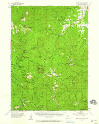 Download a high-resolution, GPS-compatible USGS topo map for Oregon Caves, OR (1958 edition)