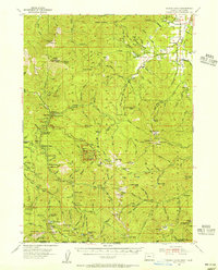 Download a high-resolution, GPS-compatible USGS topo map for Oregon Caves, OR (1956 edition)