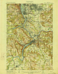 1914 Map of Oregon City