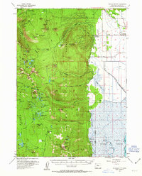 Download a high-resolution, GPS-compatible USGS topo map for Pelican Butte, OR (1975 edition)