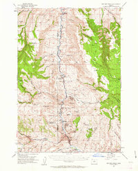 Download a high-resolution, GPS-compatible USGS topo map for Picture, OR (1963 edition)
