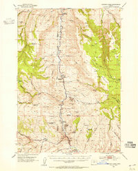 Download a high-resolution, GPS-compatible USGS topo map for Picture, OR (1955 edition)
