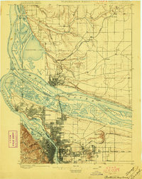 1897 Map of Portland