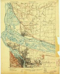 1905 Map of Portland