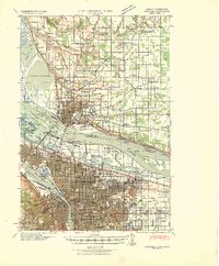 Download a high-resolution, GPS-compatible USGS topo map for Portland, OR (1940 edition)