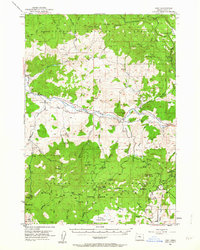 Download a high-resolution, GPS-compatible USGS topo map for Post, OR (1964 edition)