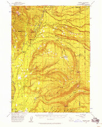Download a high-resolution, GPS-compatible USGS topo map for Prospect, OR (1958 edition)