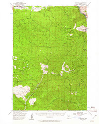Download a high-resolution, GPS-compatible USGS topo map for Quartzville, OR (1961 edition)