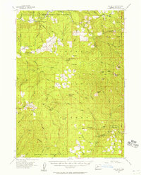 Download a high-resolution, GPS-compatible USGS topo map for Red Butte, OR (1957 edition)