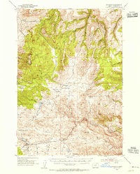 Download a high-resolution, GPS-compatible USGS topo map for Richmond, OR (1955 edition)