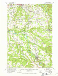 Download a high-resolution, GPS-compatible USGS topo map for Sandy, OR (1981 edition)