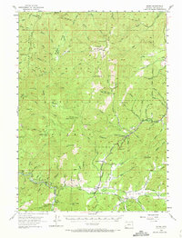 Download a high-resolution, GPS-compatible USGS topo map for Selma, OR (1973 edition)