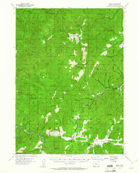 Download a high-resolution, GPS-compatible USGS topo map for Selma, OR (1961 edition)