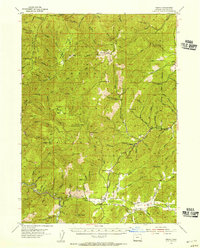 Download a high-resolution, GPS-compatible USGS topo map for Selma, OR (1956 edition)