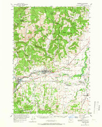 Download a high-resolution, GPS-compatible USGS topo map for Sheridan, OR (1966 edition)