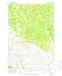 Download a high-resolution, GPS-compatible USGS topo map for Sled Springs, OR (1965 edition)