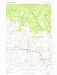 Download a high-resolution, GPS-compatible USGS topo map for Sparta, OR (1966 edition)