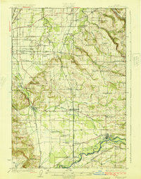 1925 Map of Stayton