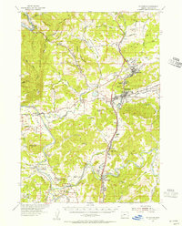 Download a high-resolution, GPS-compatible USGS topo map for Sutherlin, OR (1956 edition)