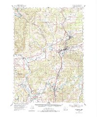 Download a high-resolution, GPS-compatible USGS topo map for Sutherlin, OR (1977 edition)