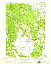 Download a high-resolution, GPS-compatible USGS topo map for Swan Lake, OR (1959 edition)