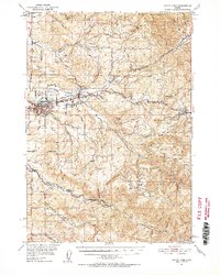 Download a high-resolution, GPS-compatible USGS topo map for Sweet Home, OR (1952 edition)