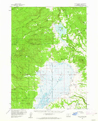 Download a high-resolution, GPS-compatible USGS topo map for Sycan Marsh, OR (1961 edition)