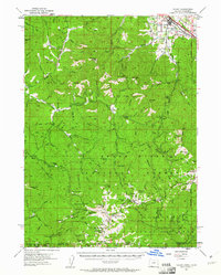 Download a high-resolution, GPS-compatible USGS topo map for Talent, OR (1961 edition)