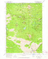 preview thumbnail of historical topo map of Linn County, OR in 1959
