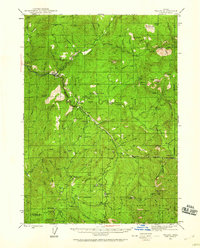 Download a high-resolution, GPS-compatible USGS topo map for Tiller, OR (1960 edition)