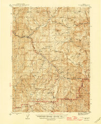 Download a high-resolution, GPS-compatible USGS topo map for Tiller, OR (1946 edition)