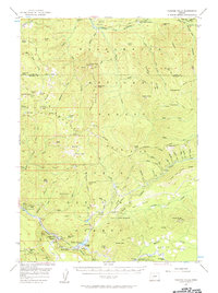 Download a high-resolution, GPS-compatible USGS topo map for Toketee Falls, OR (1956 edition)
