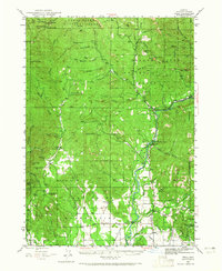 Download a high-resolution, GPS-compatible USGS topo map for Trail, OR (1965 edition)