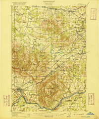 1916 Map of Tualatin
