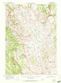 Download a high-resolution, GPS-compatible USGS topo map for Van, OR (1972 edition)