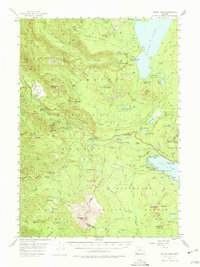 Download a high-resolution, GPS-compatible USGS topo map for Waldo Lake, OR (1975 edition)