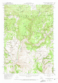 Download a high-resolution, GPS-compatible USGS topo map for West Myrtle Butte, OR (1974 edition)
