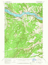 Download a high-resolution, GPS-compatible USGS topo map for White Salmon, OR (1966 edition)