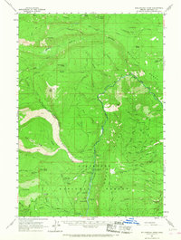 Download a high-resolution, GPS-compatible USGS topo map for Whitewater River, OR (1968 edition)