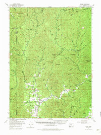 Download a high-resolution, GPS-compatible USGS topo map for Wimer, OR (1983 edition)