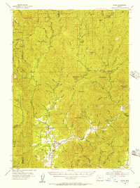 Download a high-resolution, GPS-compatible USGS topo map for Wimer, OR (1956 edition)