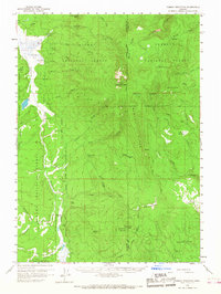 Download a high-resolution, GPS-compatible USGS topo map for Yamsay Mountain, OR (1968 edition)