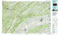 preview thumbnail of historical topo map of Carlisle, PA in 1984