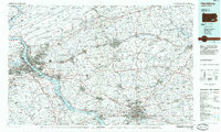Download a high-resolution, GPS-compatible USGS topo map for Harrisburg, PA (1985 edition)
