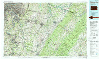 preview thumbnail of historical topo map of Westmoreland County, PA in 1986