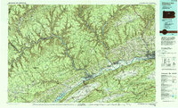 Download a high-resolution, GPS-compatible USGS topo map for Williamsport West, PA (1988 edition)