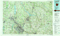 Download a high-resolution, GPS-compatible USGS topo map for Youngstown, PA (1989 edition)